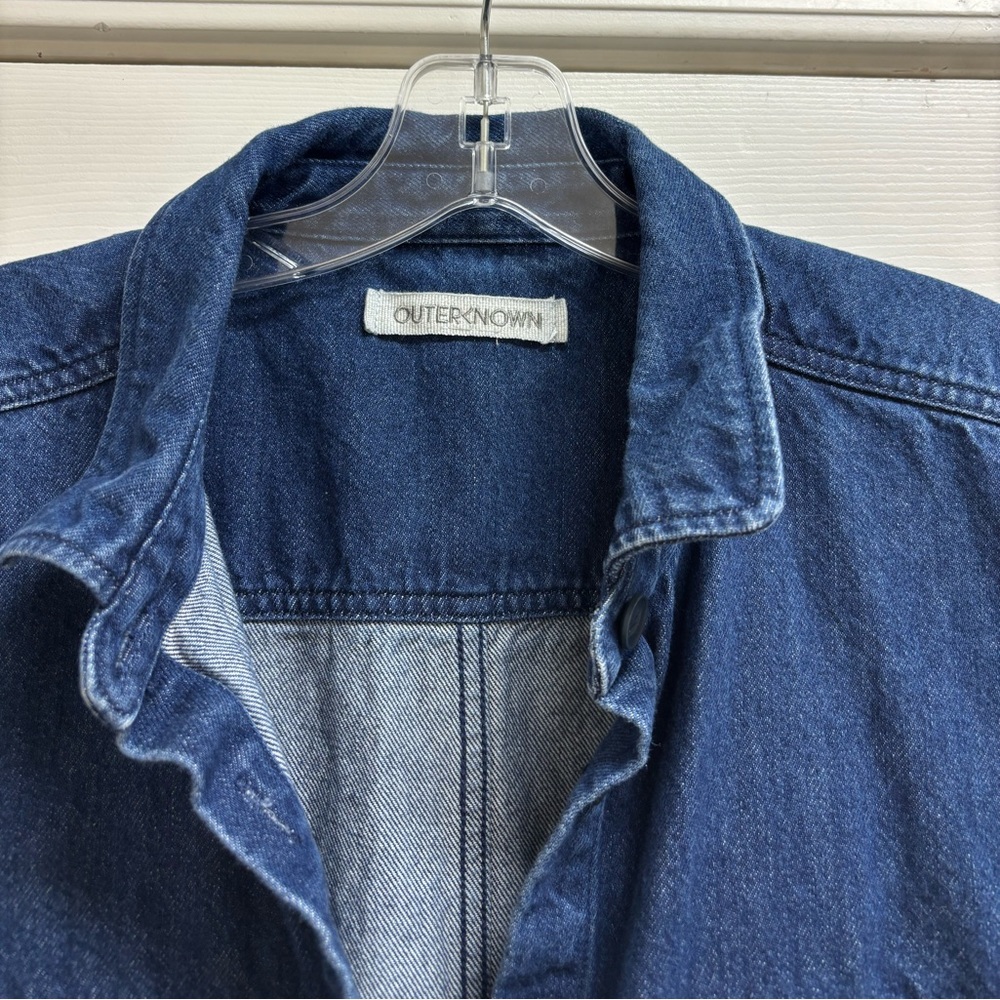 OUTERKNOWN S.E.A. Jumpsuit Size L Denim Coveralls - Picture 4 of 6